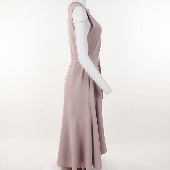 Ted Baker London Corvala High Low Dress in Pink - Picture 5 of 5